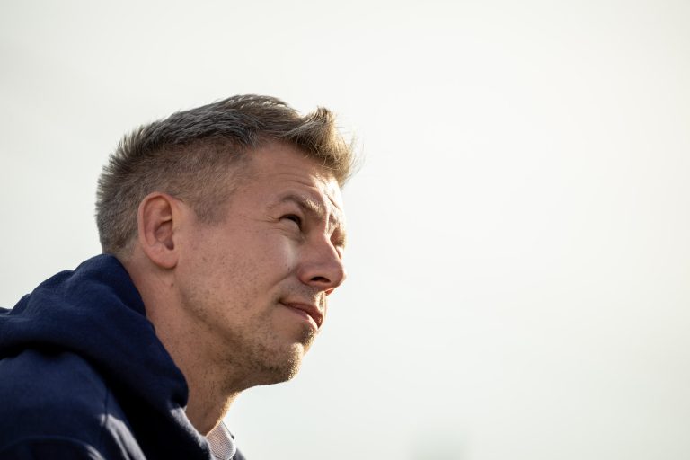 18 March 2026 Harta, Hungary. Péter Magyar, leader of the TISZA party.