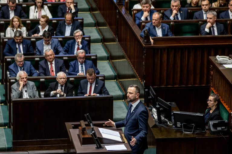 22 May 2024, Warsaw, 12th session of the parliament. Statement by the Minister of National Defence, Władysław Kosiniak-Kamysz, on the security situation of the Republic of Poland.
