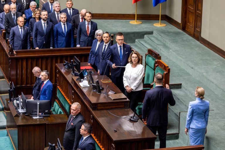 6 August 2025, the swearing-in of Karol Nawrocki as President of the Republic of Poland.